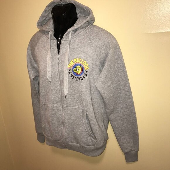 The Bulldog Amsterdam Full Zip Unisex Hoodie-Men's or Women's -Size M - Picture 8 of 13